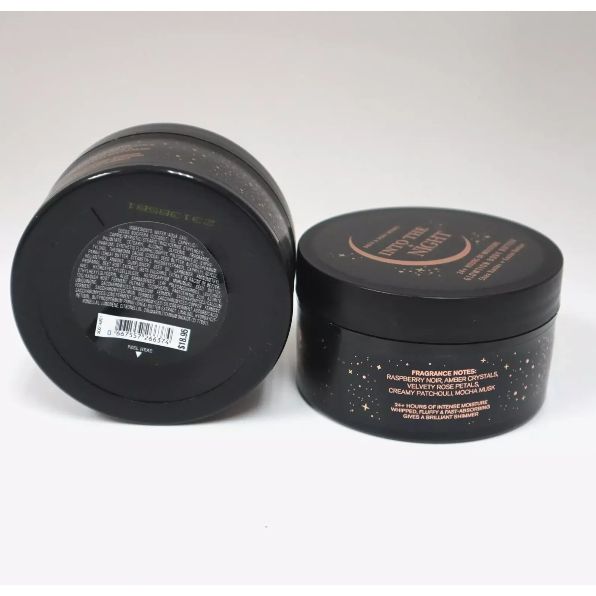 Beurre Corporel Lumineux INTO THE NIGHT, Bath & Body Works Whipped Glowtion, Parfum Sensuel, 185g – Image 3