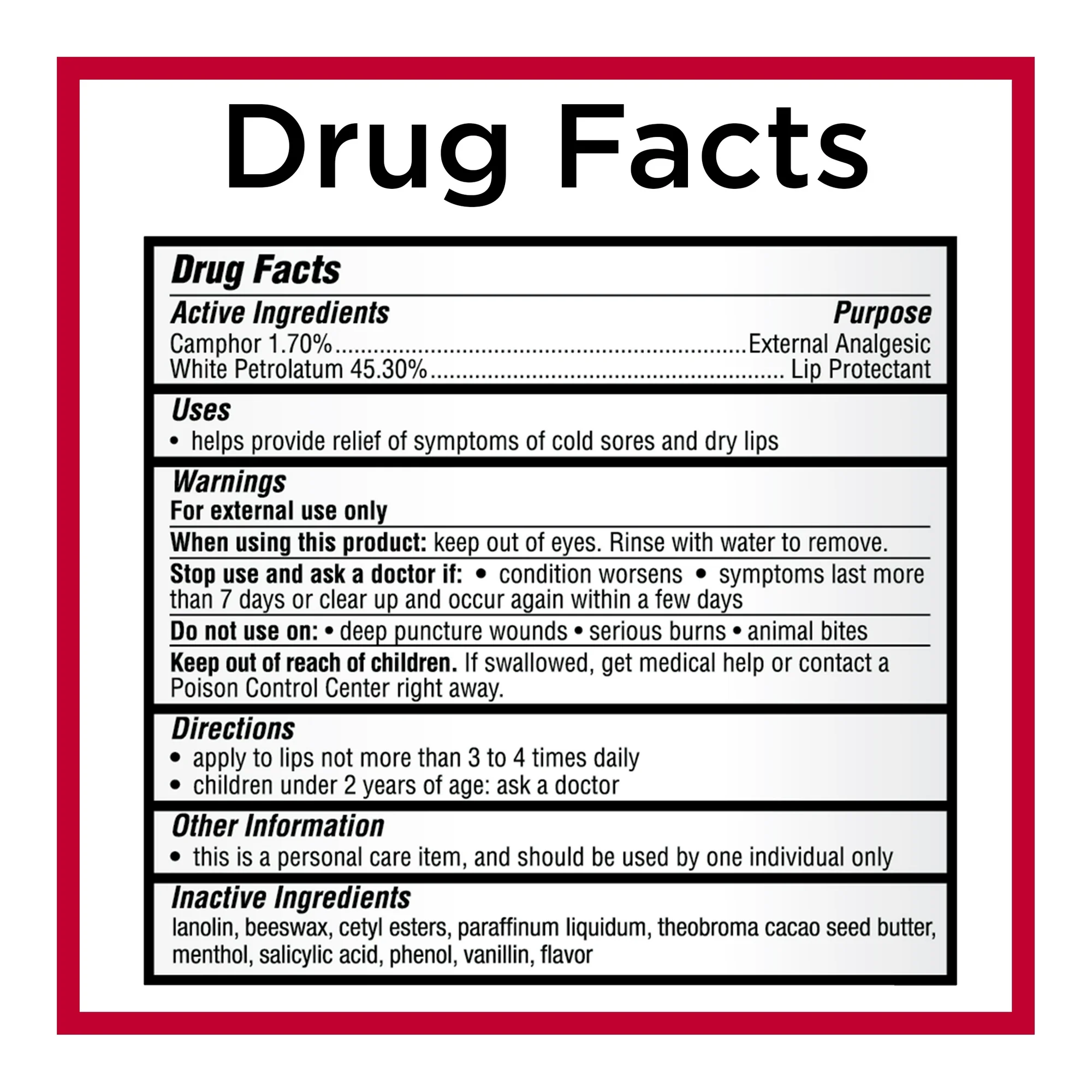 Baume à Lèvres Carmex Classic, Hydratant & Médicamenté, Soulagement Sécheresse, 10g – Image 7