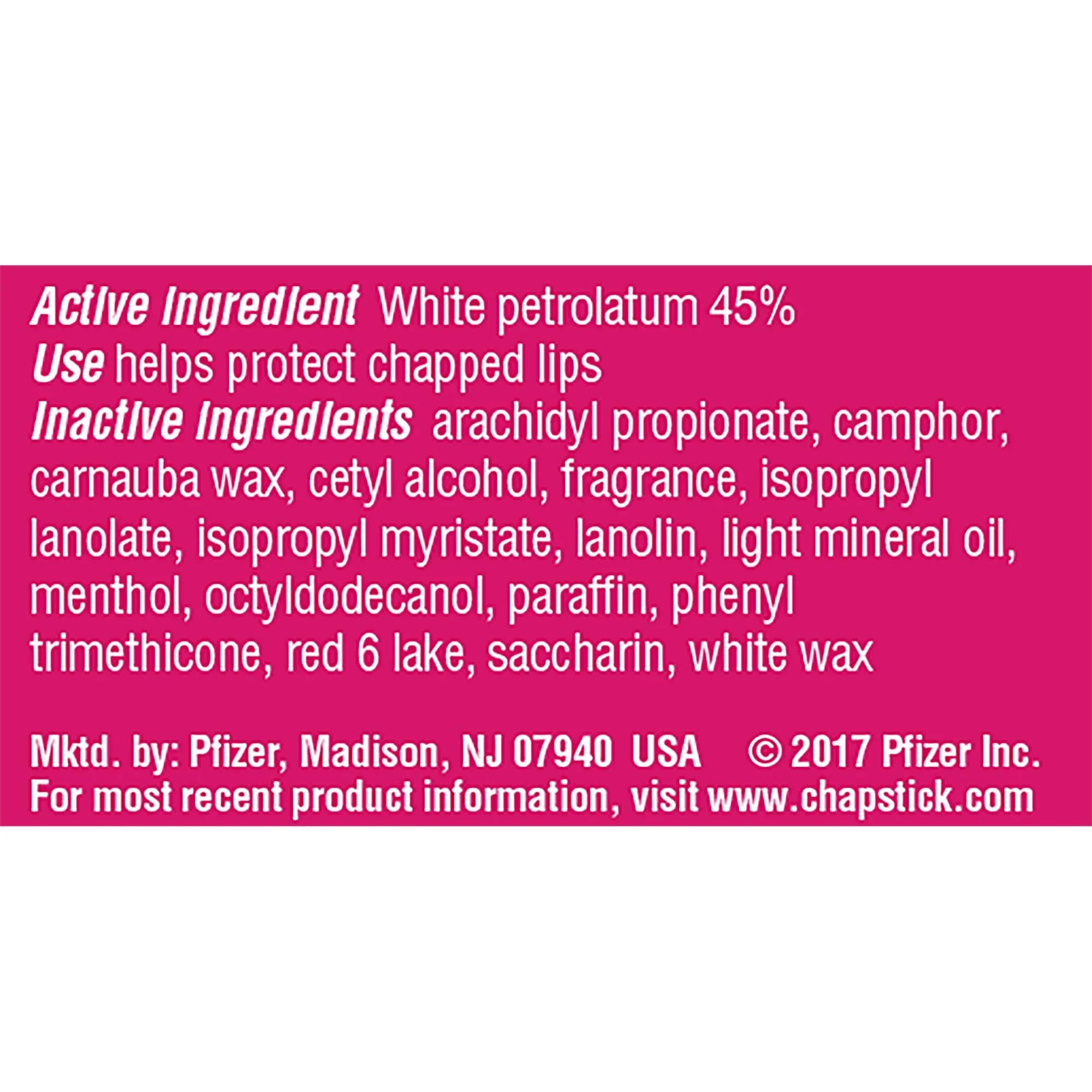 Baume à Lèvres CHAPSTICK Classique Cerise, Hydratant & Protecteur, Tube, 4g – Image 6