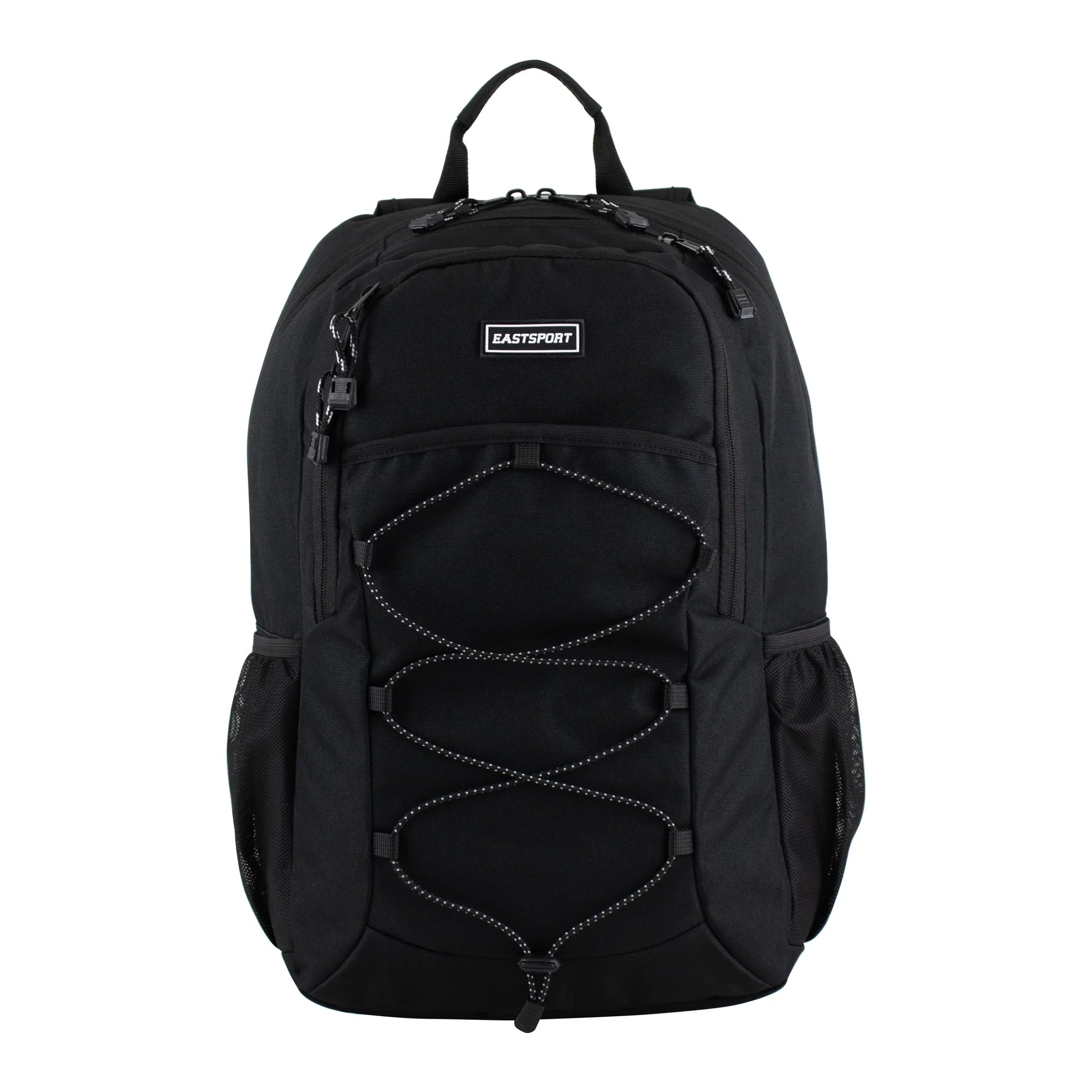 Sac à Dos EASTSPORT Apex Sport, Taille 18" (46 cm), Unisexe, Couleur Noir Classique, Compartiment Ordinateur