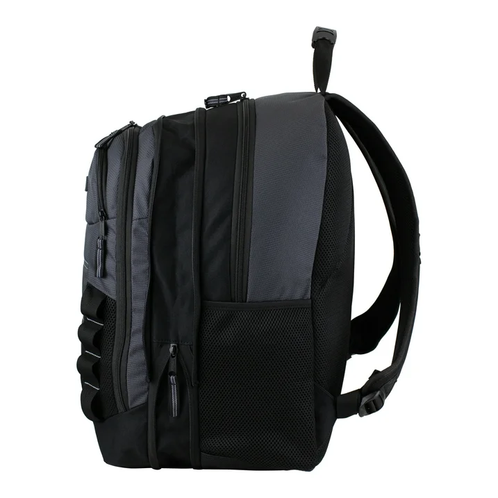 Sac à Dos EASTSPORT MVP Extensible Taille 19" (48 cm), Recyclé & Écologique, Couleur Gris foncé / Acier – Image 2