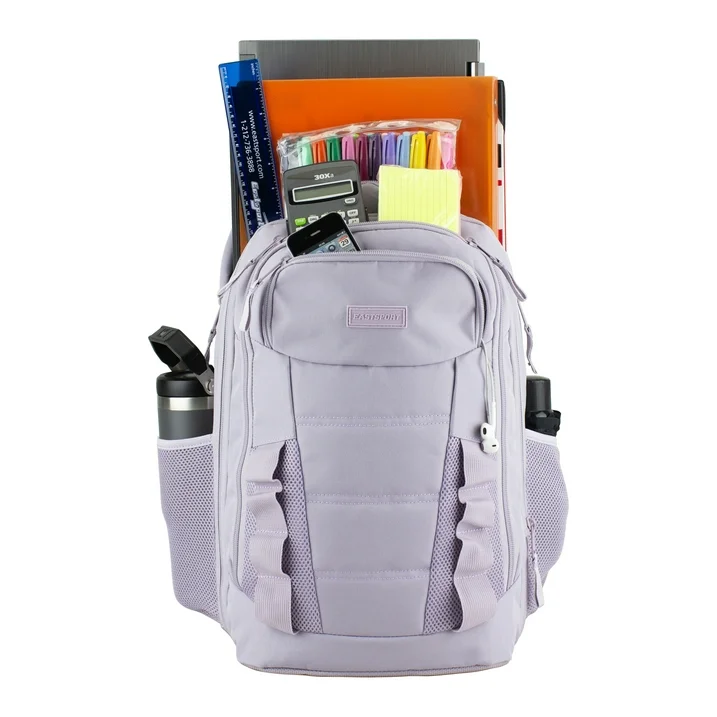 Sac à Dos EASTSPORT MVP Extensible Taille 19" (48 cm), Recyclé & Écologique, Couleur Mauve foncé/Violacé – Image 9