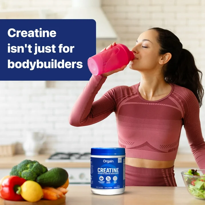 ORGAIN - Créatine Monohydrate Micronisée, 5g par Dose, Sans Saveur, Performance Sportive, 675g – Image 6