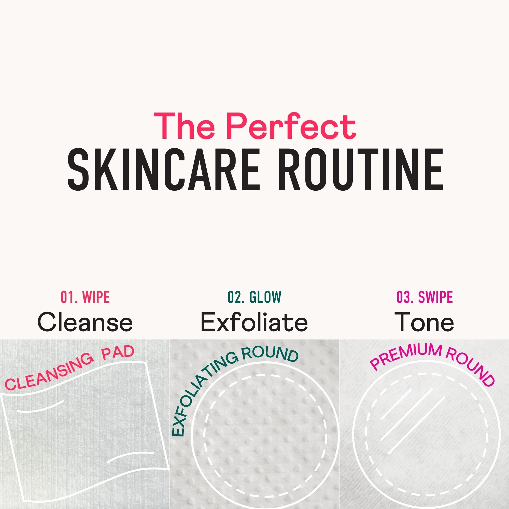 Disques de Coton Premium SWISSPERS, 100% Pur, Hypoallergénique, Sans Chlore, 100 Tampons – Image 7