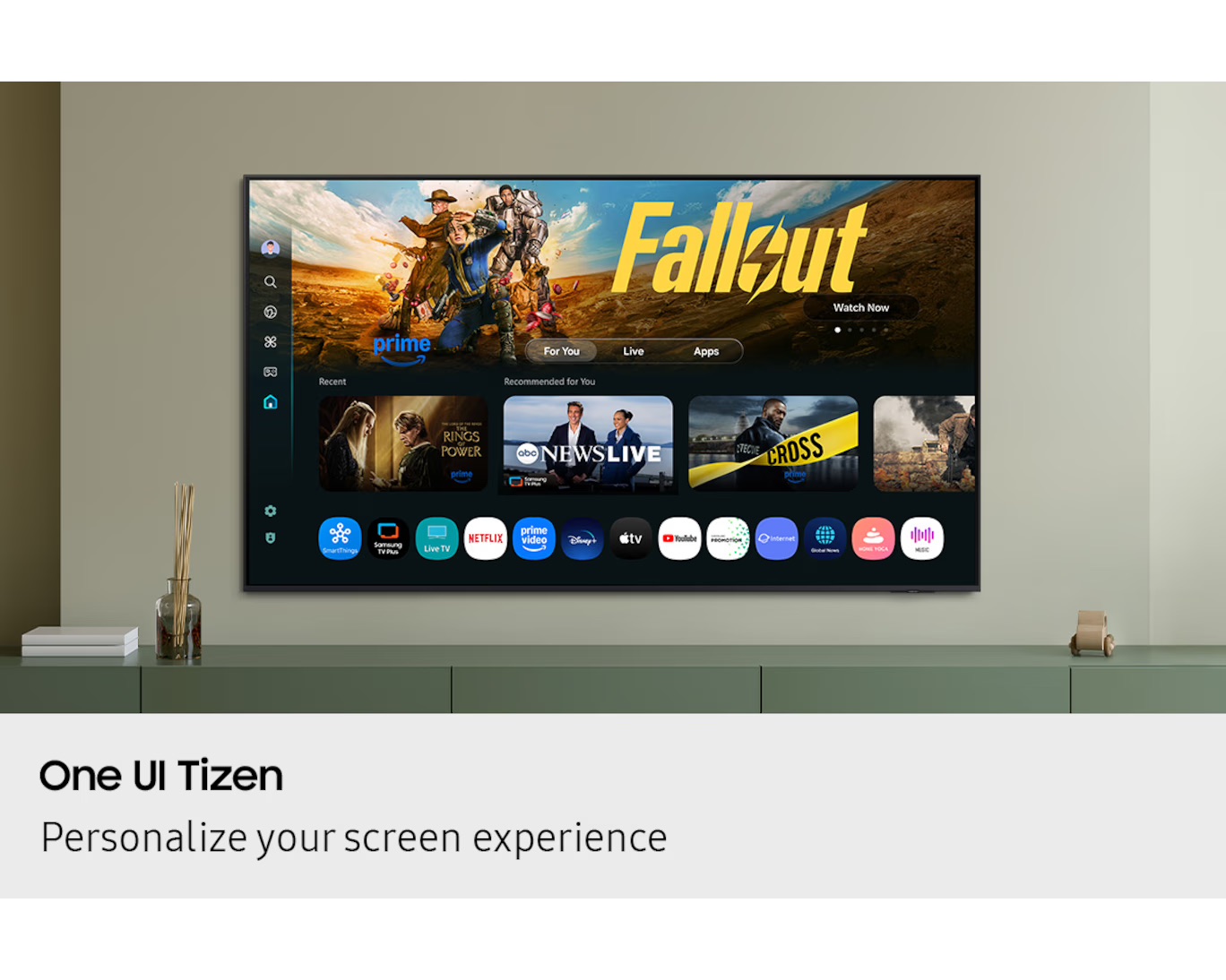 Téléviseur Samsung Smart TV 55 pouces (2025), Crystal Ultra HD 4K U8000F – Image 10