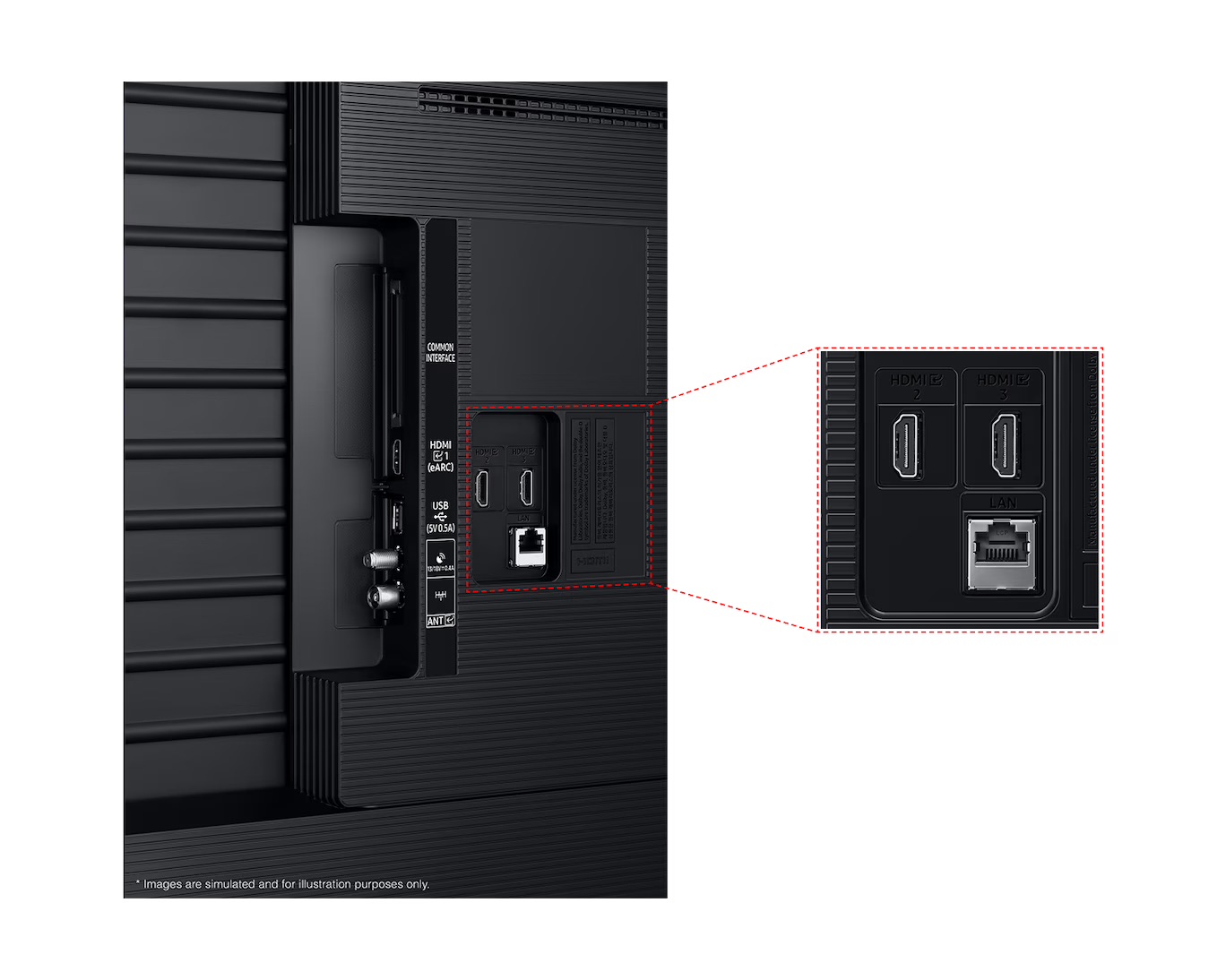 Téléviseur Samsung Smart TV 55 pouces (2025), Crystal Ultra HD 4K U8000F – Image 5