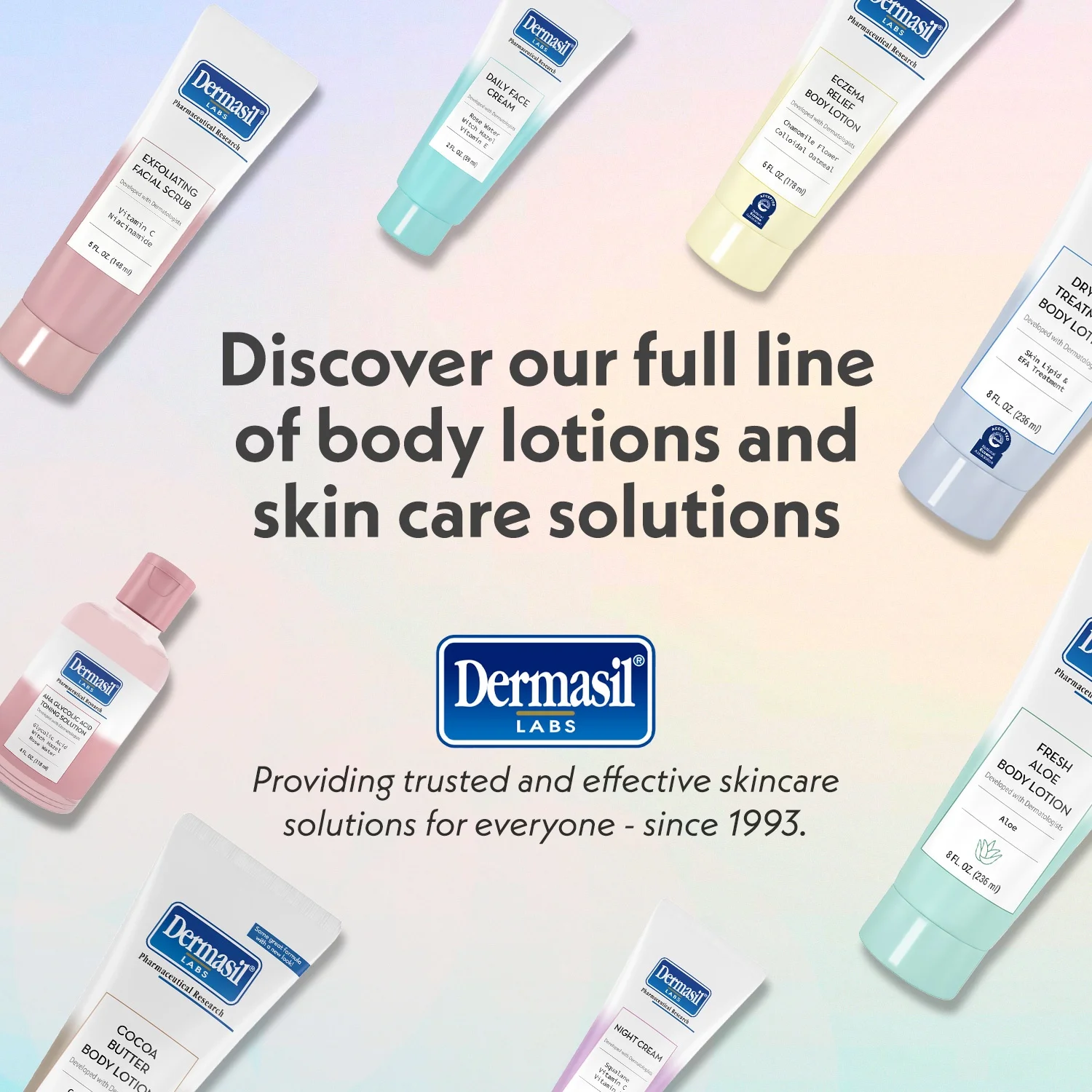 DERMASIL - Crème Visage Quotidienne Sans Parfum, Hydratant Léger avec Acide Hyaluronique, Eau de Rose & Hamamélis, 59 mL – Image 6