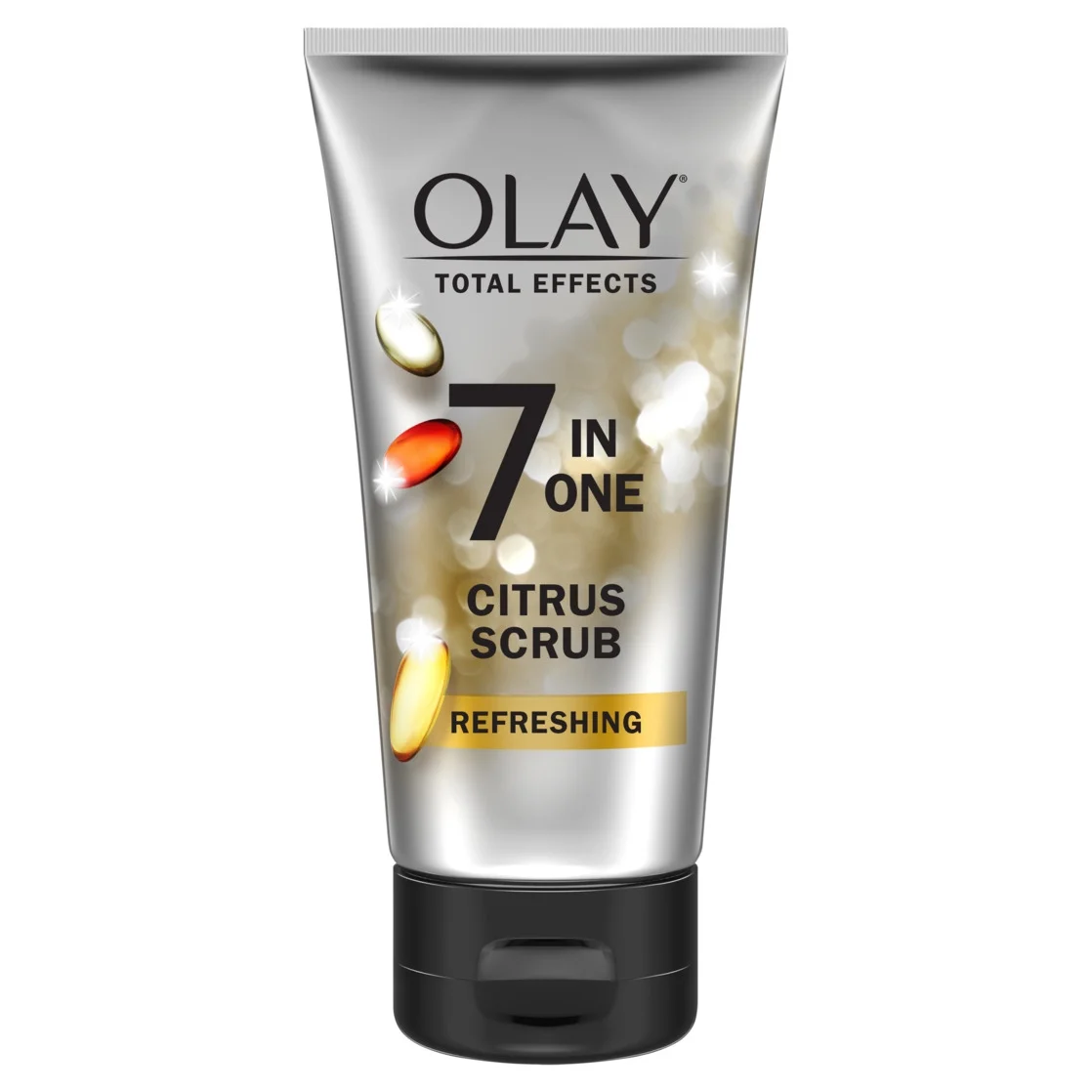 Nettoyant Visage Olay Total Effects Refreshing Citrus Scrub Face Cleanser, Éclat et Énergie, 150 mL