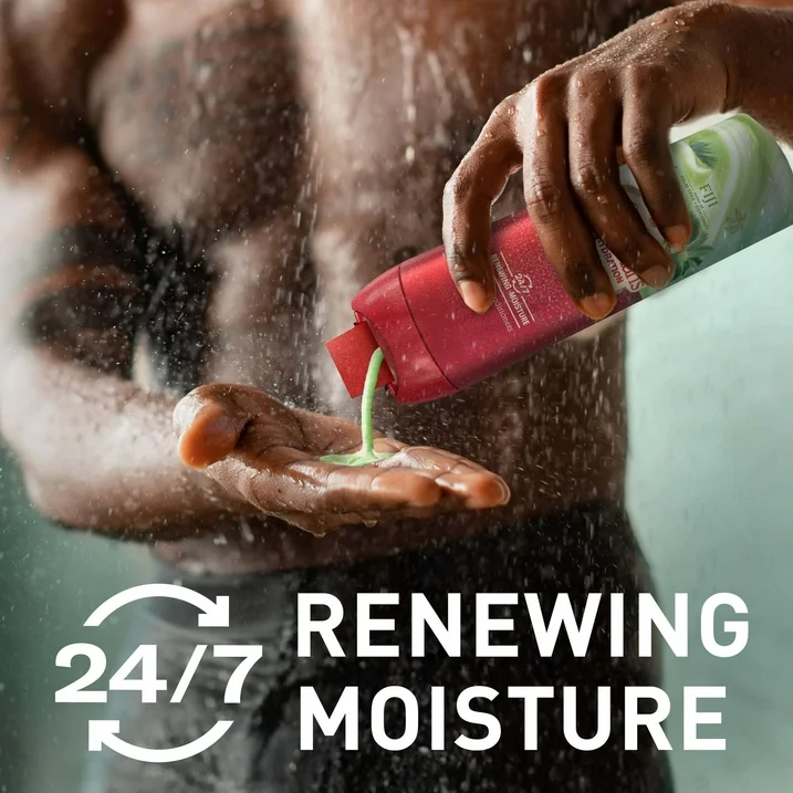 Gel Douche Homme Old Spice Fiji Super Hydration, Noix De Coco Et Palmier, Hydratation 24h/7, 591 mL – Image 2