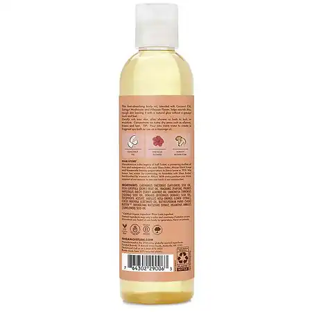 Huile Corporelle Hydratante SheaMoisture Coconut & Hibiscus, Éclat Et Douceur, 237 mL – Image 6