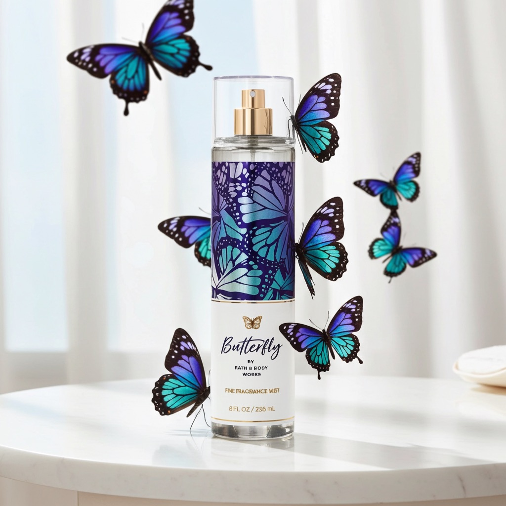 Parfum Bath & Body Works Butterfly, Notes Florales Et Fruitées, 236 mL – Image 2