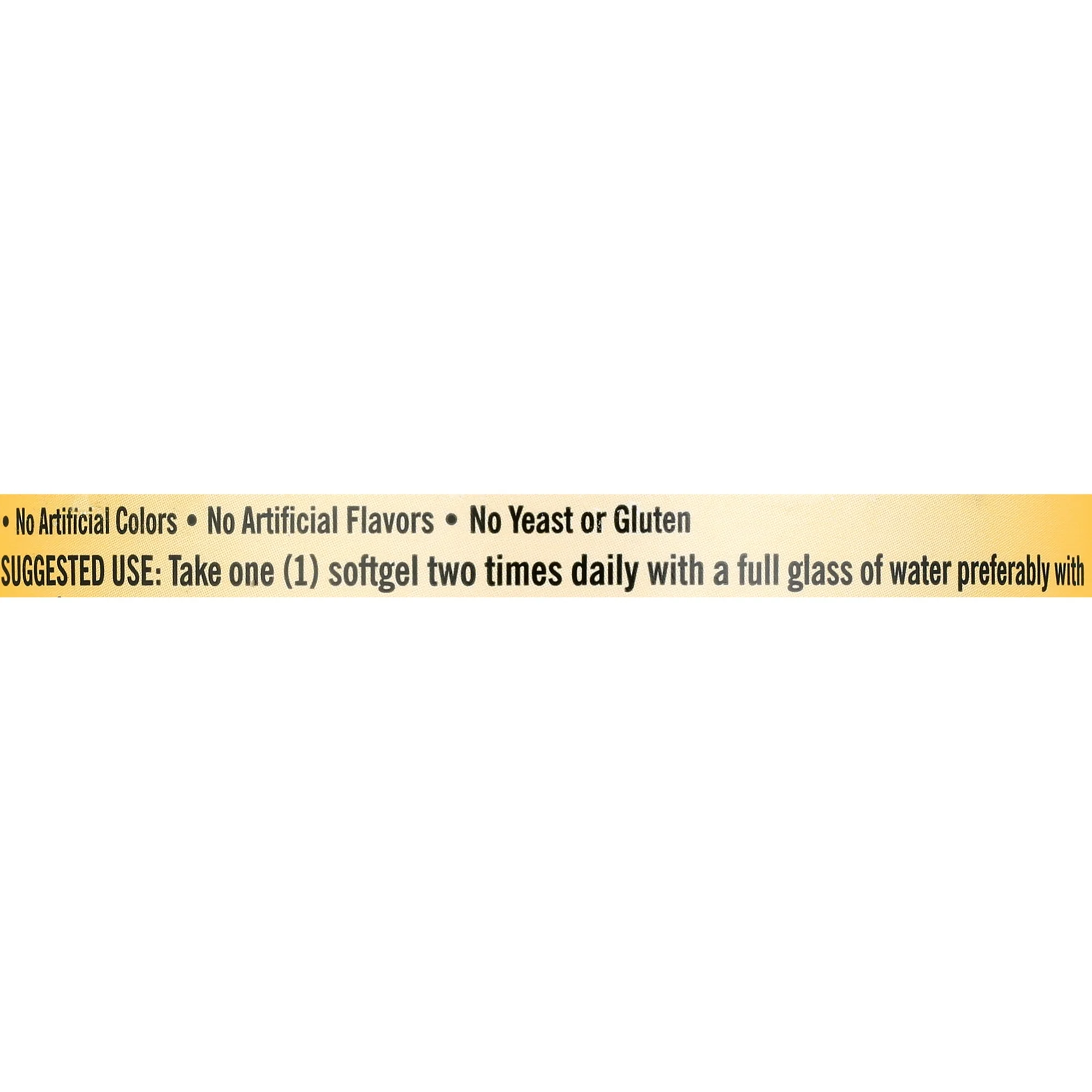 Kirkland Signature - Huile de Poisson Naturelle (Concentré), 1000 mg d'Oméga-3, Format Familial, 400 Gélules – Image 4