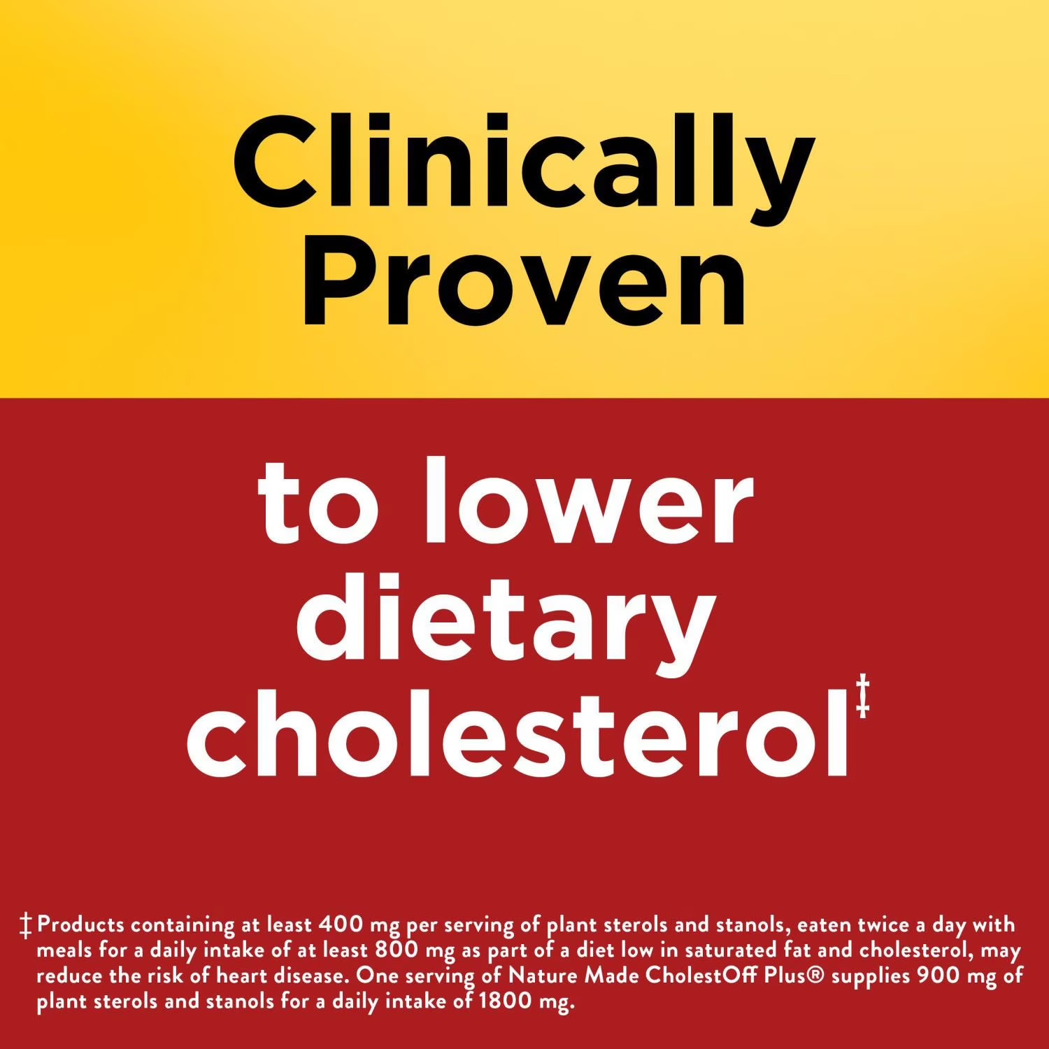 Nature Made CholestOff Plus, Gestion du Cholestérol avec Stérols et Stanols Végétaux, 210 Capsules – Image 4