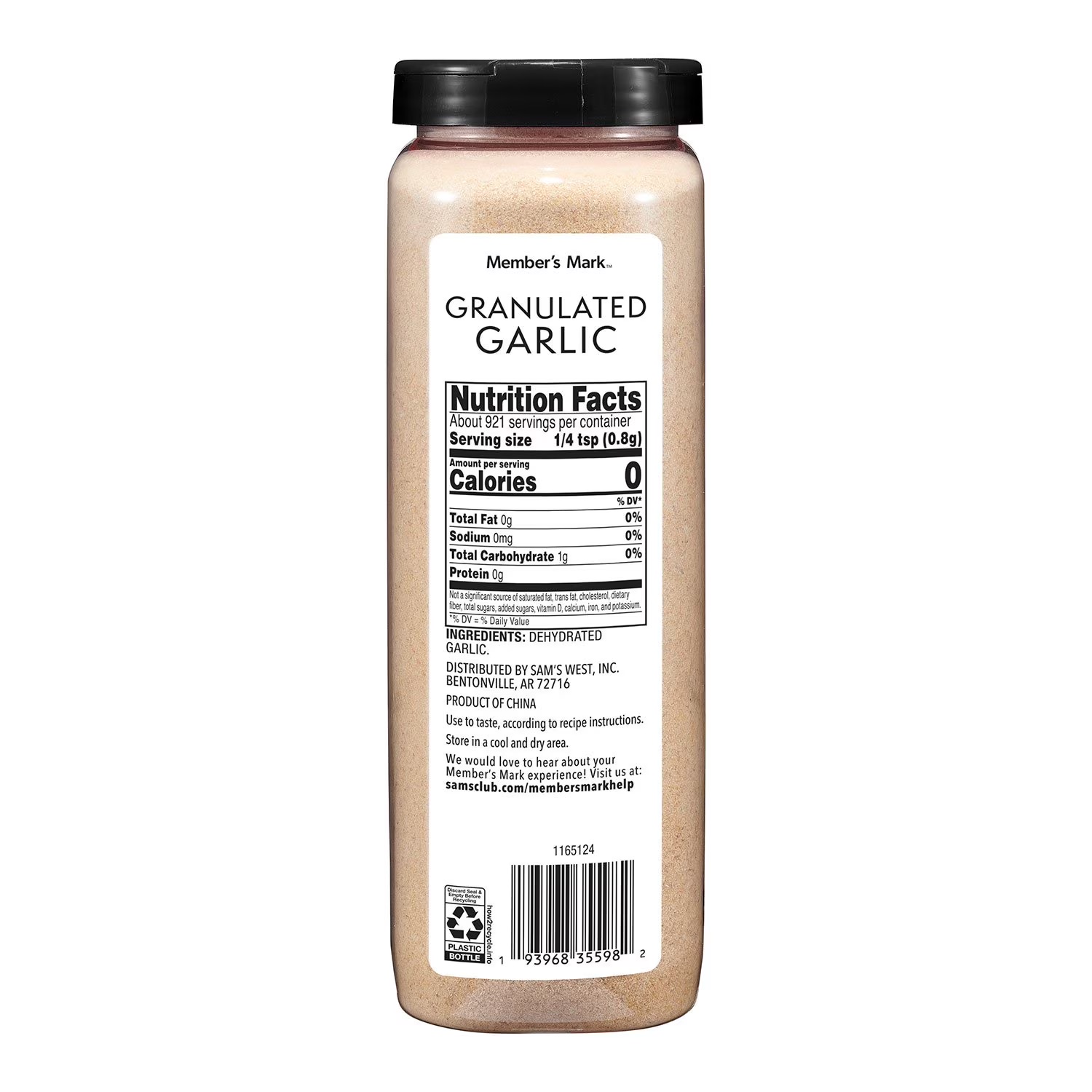 Ail Granulé Member's Mark Granulated Garlic, Qualité Supérieure, Format Géant, 737 g – Image 4