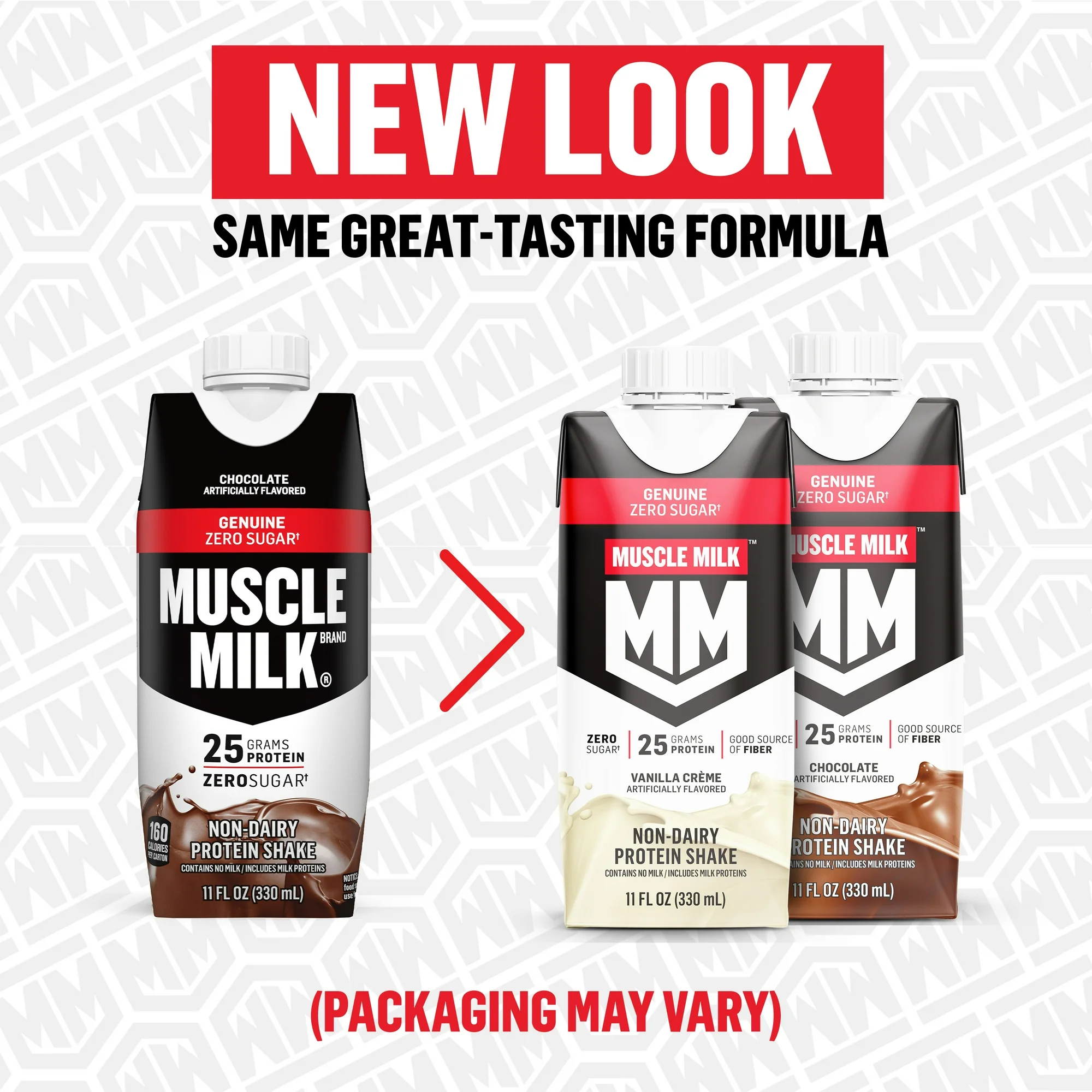 Muscle Milk Genuine Protein Shake, Boisson Protéinée au Chocolat, 330 mL – Image 3